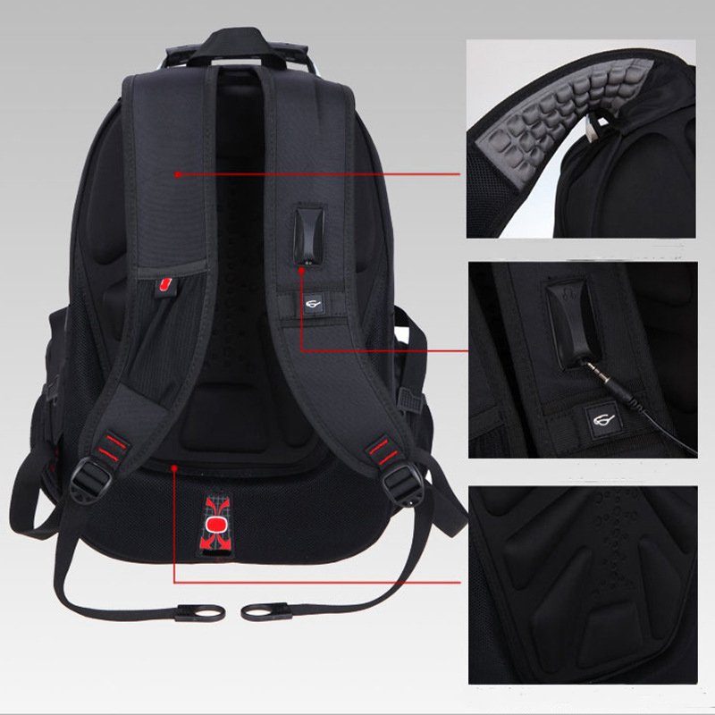 Extra Large Travel Laptop Backpacks Big Business College School Computer Notebook Fit 17-inch