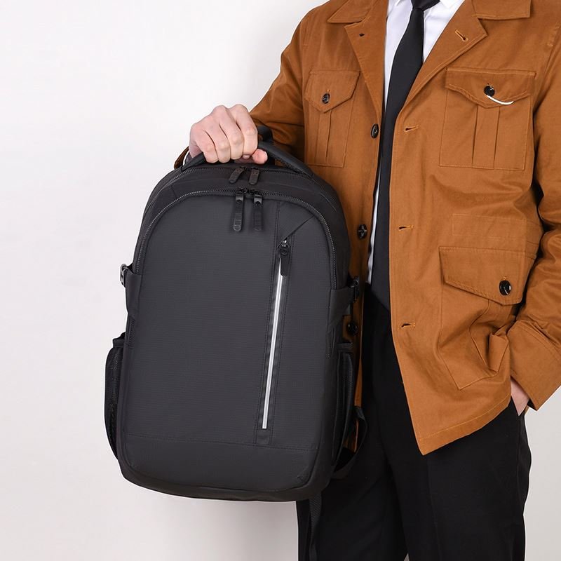 New Laptop Backpack Custom OEM Business Waterproof Leather outdoor laptop backpacks school student bags with usb daily life