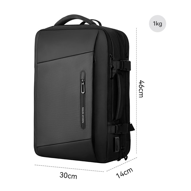 Mark Ryden Laptop backpack water repellent 15.6'large capacity For Men backpack mochila hombre MR9299_00-B
