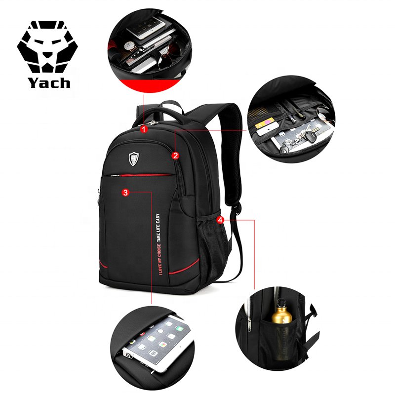 Guangzhou hiking travelling custom magic waterproof men bookbag business usb laptop backpack oxford cloth backpack
