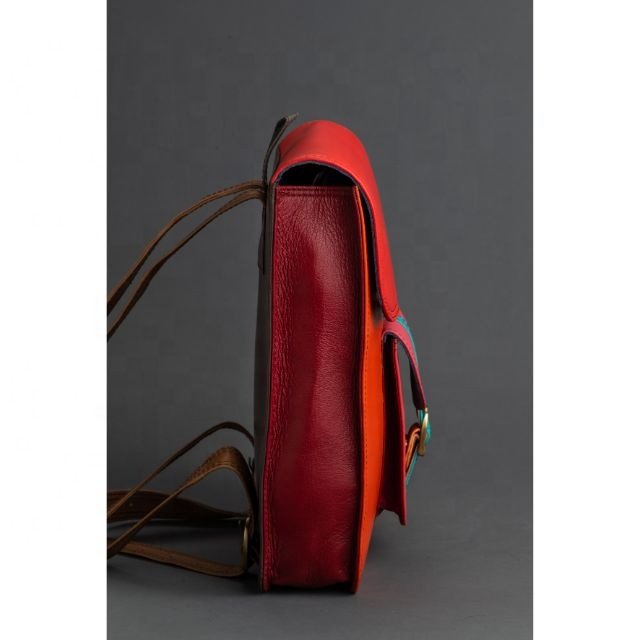 LW Wholesale Women's Mini Backpack New Fashion Simple Vintage Leather Dress Rock Style Portable with Cotton Lining for Summer