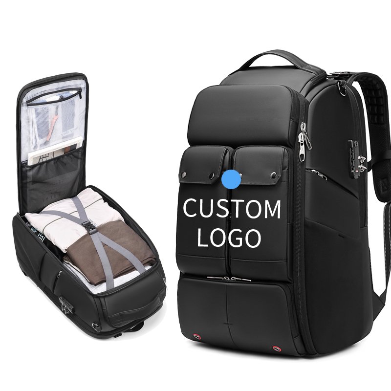 Multiple Pouch Large Capacity Waterproof Travel Bag Sac A Dos Anti Theft Bag with TSA Lock Laptop Backpacks Outdoor Backpack