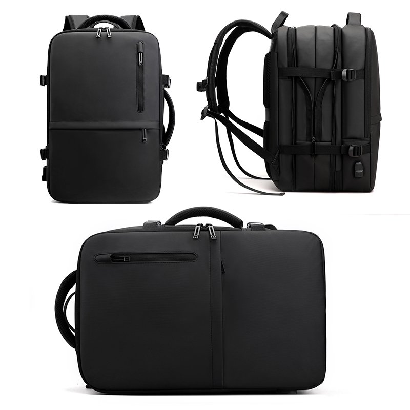 2022 wholesale Custom Logo men smart collage waterproof work usb port business travel mochilas laptop bags back packs backpack