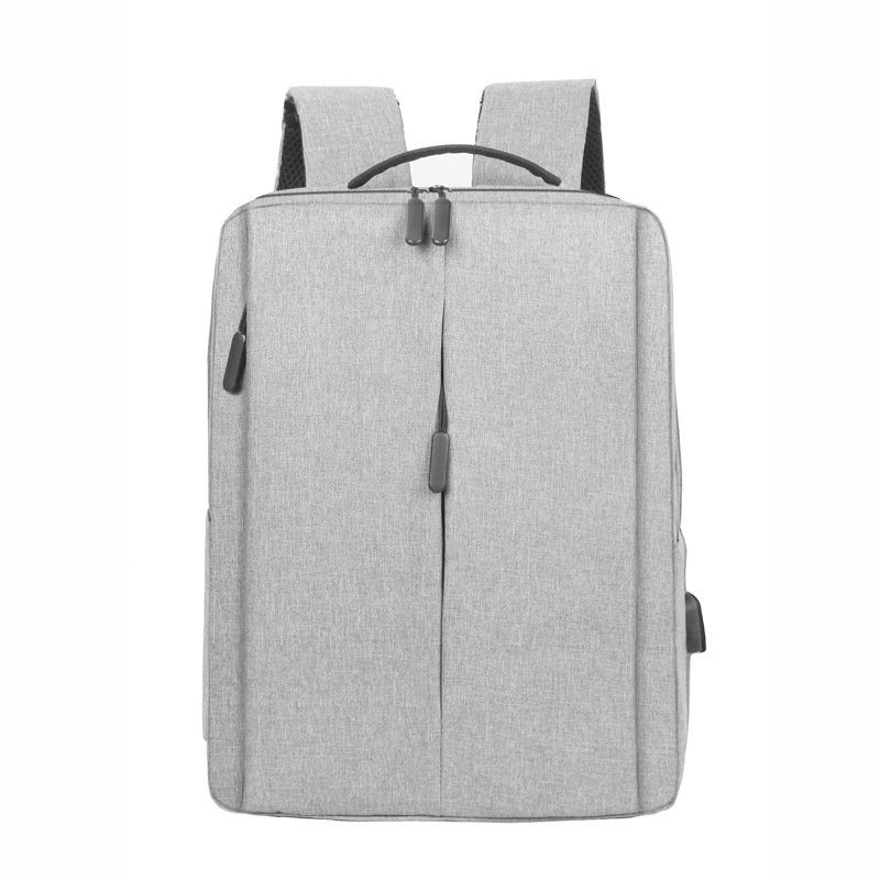 Multifunctional Custom Logo Simple Business Style Travel bag Waterproof Oxford Leisure Computer Laptop Backpack Bag With USB