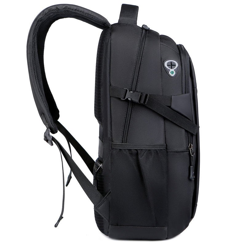 Factory 15.6 Inch Custom Logo Waterproof Oxford Pu Material Business Men Day Pack Bag Travel Laptop Backpack