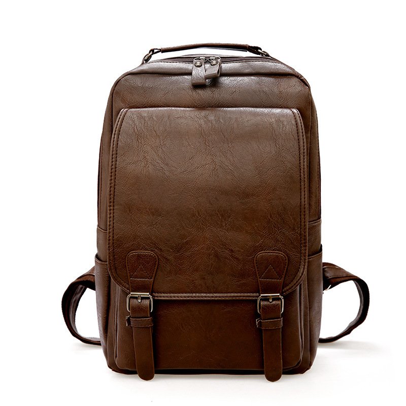 Latest Fasion Custom OEM Factory Price Custom Travel Computer Portable School Business Leather Bag Laptop Backpack Daily Life