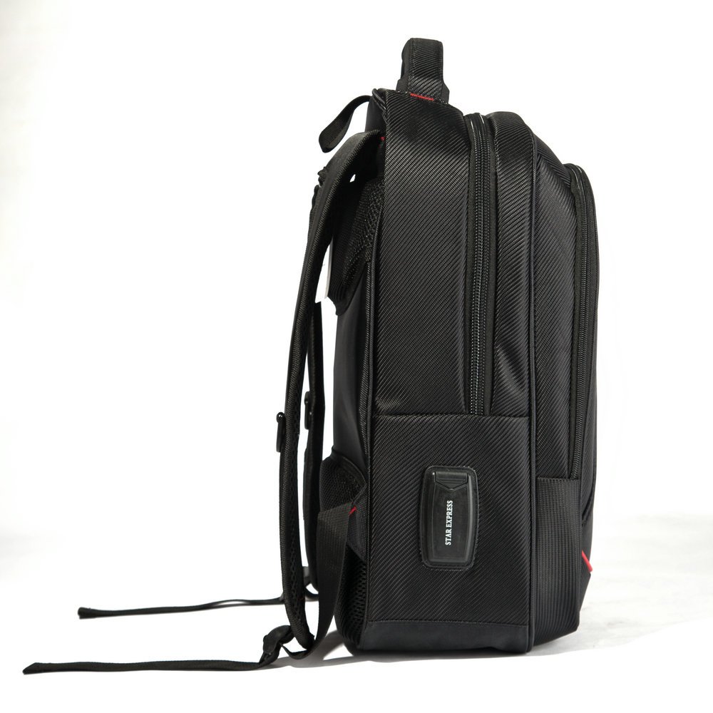 High quality Custom Design Black Popular strong laptop backpack