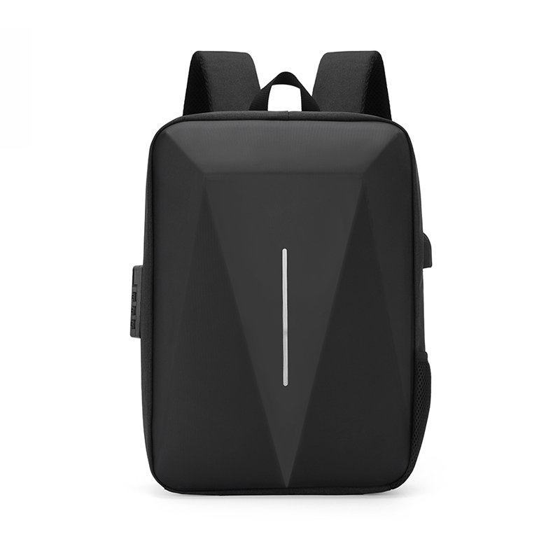 Trendy Best Hard Shell Travel Plain Computer Bagpack Mens Back Pack USB Waterproof Business School Laptop Backpack Customizable