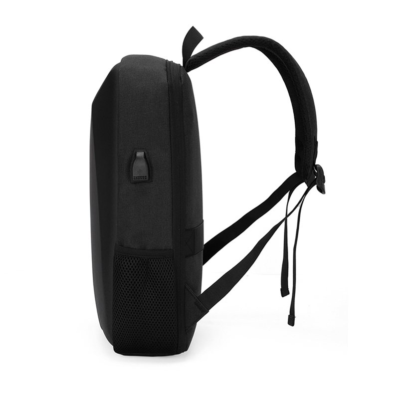 Trendy Best Hard Shell Travel Plain Computer Bagpack Mens Back Pack USB Waterproof Business School Laptop Backpack Customizable