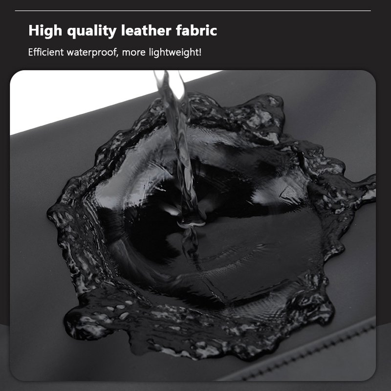 Custom logo new men's Travel Waterproof PU leather school bag fashion wholesaler students Laptop Backpack