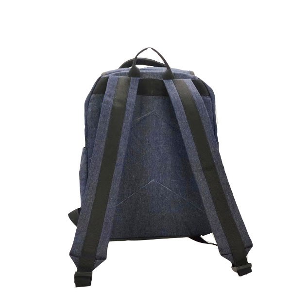 Leisure denim notebook mens business laptop backpack