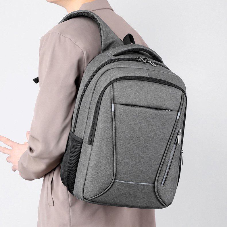 2024 New Business Casual Backpack Anti-theft Multifunction Waterproof With USB Charging Laptop Backpack Bag