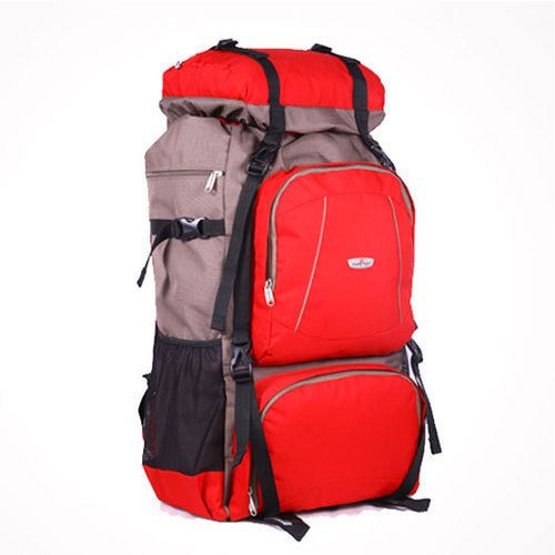 Custom Adventure Hiking Backpack Genuine Leather Roll Top Dry Bags Zippered Closure Waterproof Outdoor Sports Gym Bag Custom