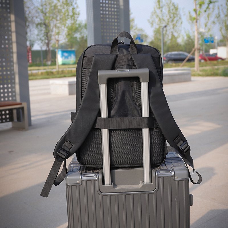 School Wholesale Men Waterproof Oxford Backpacks Leisure Fashion Large Capacity Comfortable Breathable Business Laptop Backpack
