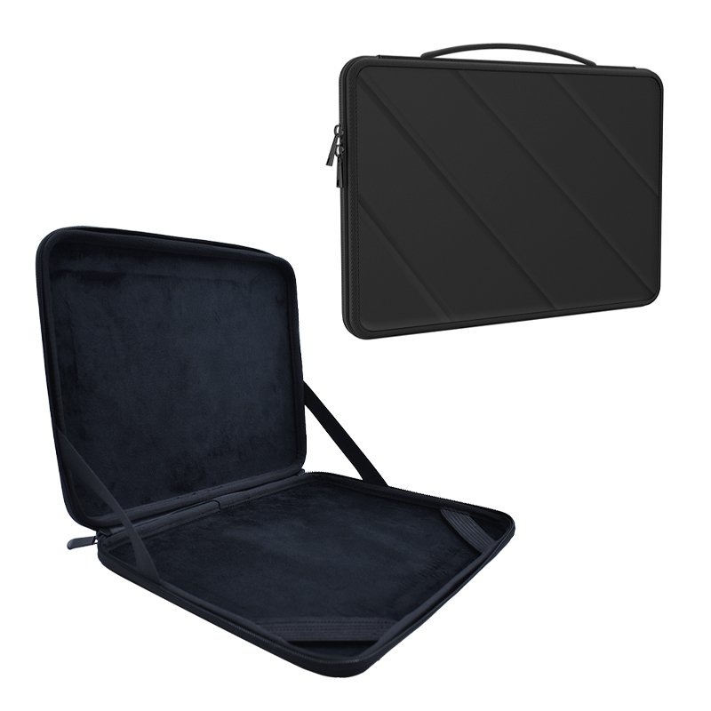 Custom Size Durable waterproof fabric laptop sleeve case Nice Hardness Eva Laptop Bag With Different Size 13 14 15 Inches Choice