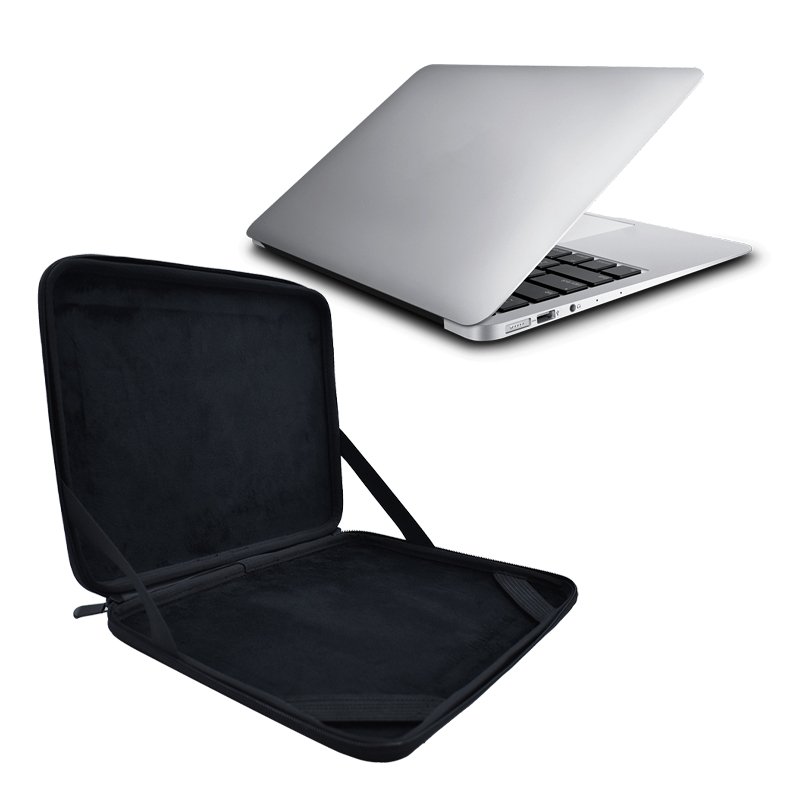Custom Size Durable waterproof fabric laptop sleeve case Nice Hardness Eva Laptop Bag With Different Size 13 14 15 Inches Choice