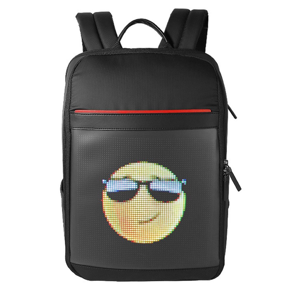 Fashion Magic Waterproof Smart LED Backpack dynamic display APP Control LED Laptop Backpack