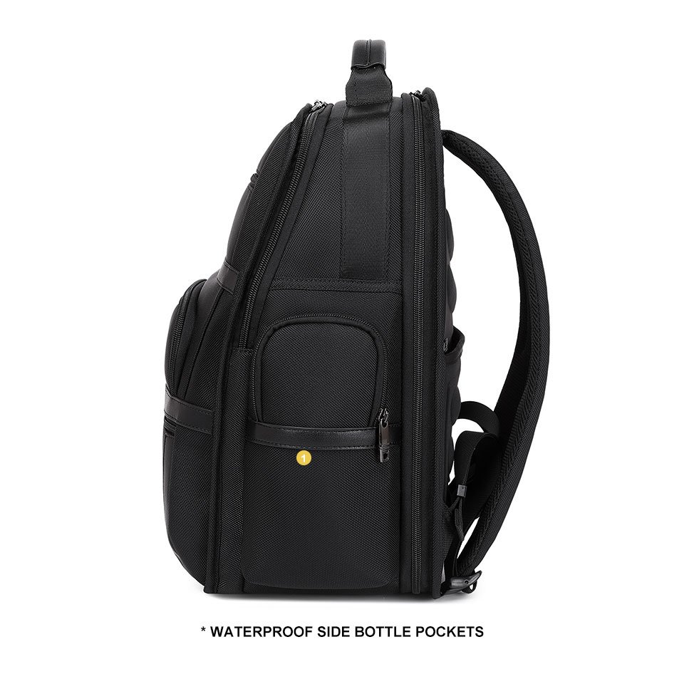 Guangzhou manufacturer ready ship blank logo high capacity waterproof travel laptop backpacks for men