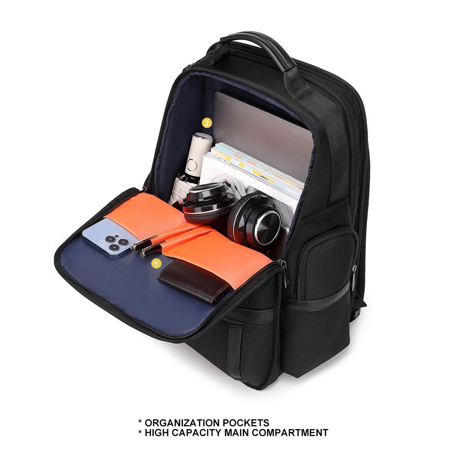 Guangzhou manufacturer ready ship blank logo high capacity waterproof travel laptop backpacks for men