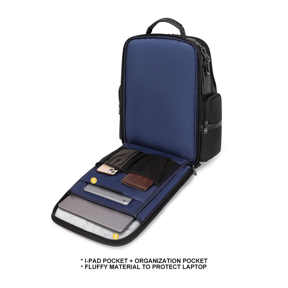 Guangzhou manufacturer ready ship blank logo high capacity waterproof travel laptop backpacks for men
