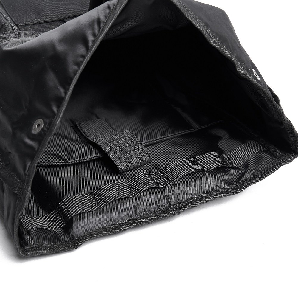 600D Nylon Travel Tuck Pack Rolltop Laptop Backpack Bag For Men Casual Rolltop Rucksack
