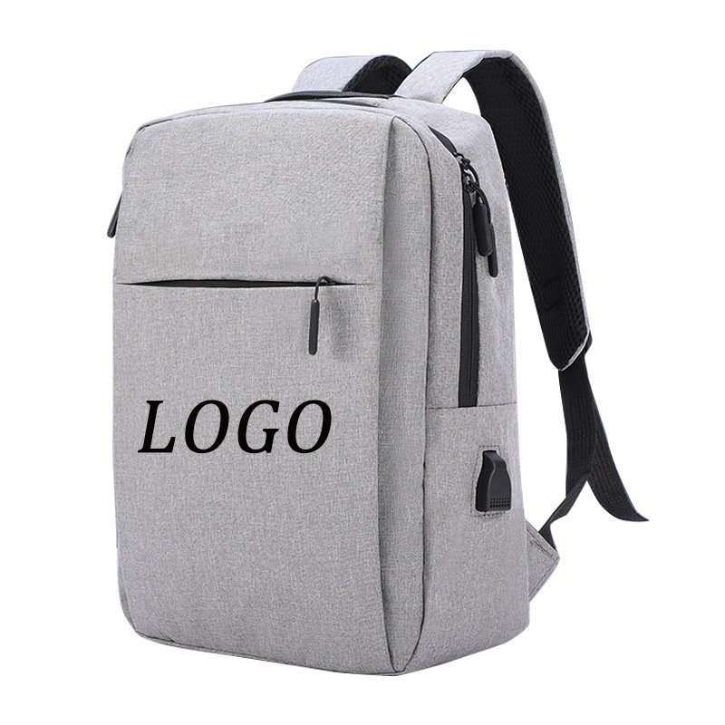 Big Capacity Laptop Bag Backpack With USB Charging Business Backpack Big Capacity Customized Logo Laptop Bag