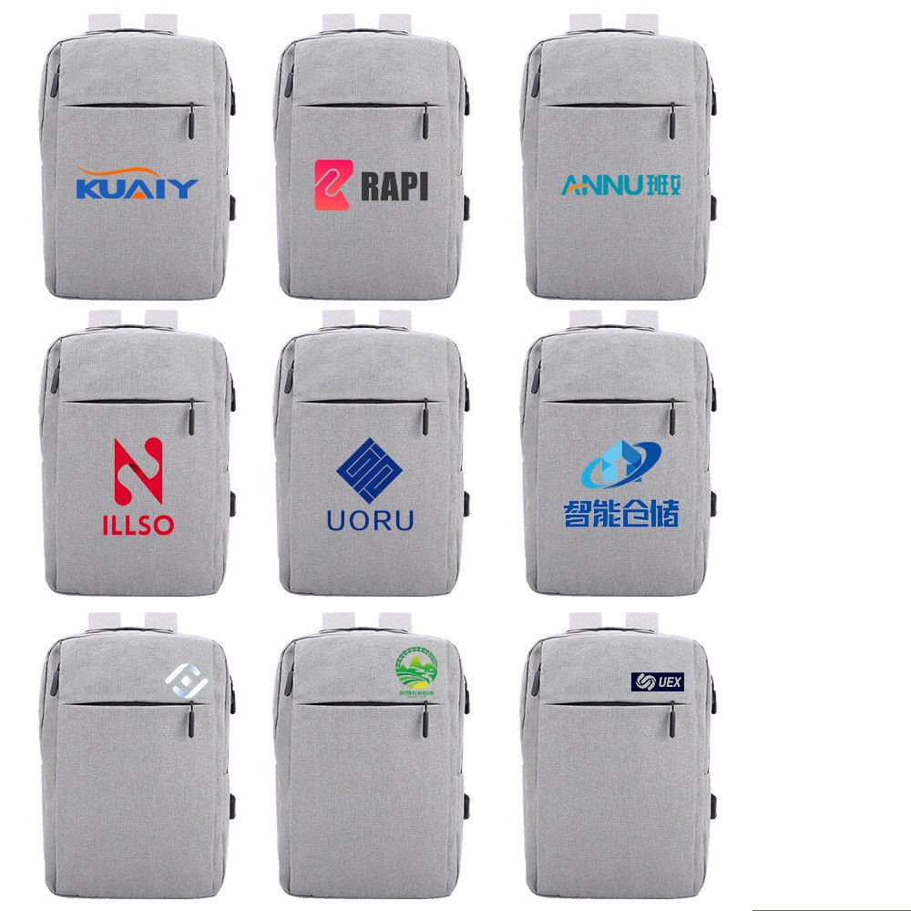 Big Capacity Laptop Bag Backpack With USB Charging Business Backpack Big Capacity Customized Logo Laptop Bag