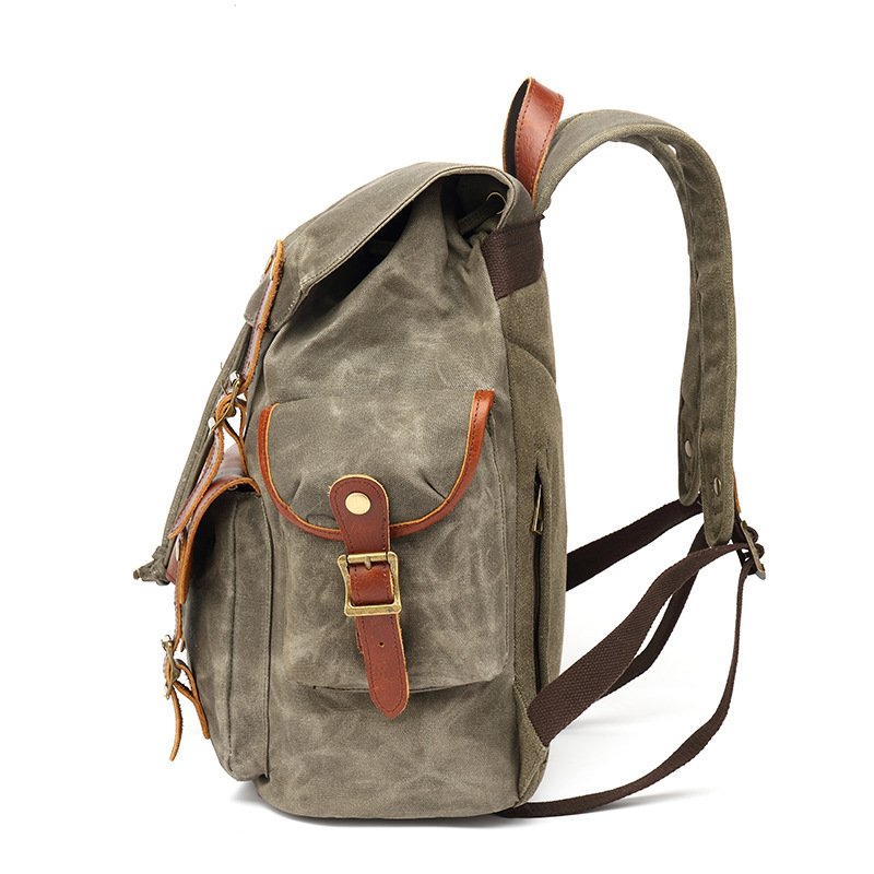 Ladies Backpack High Quality Custom Logo Men Leather Laptop Backpack Durable Portable Hipster Fashion Rucksack Logo