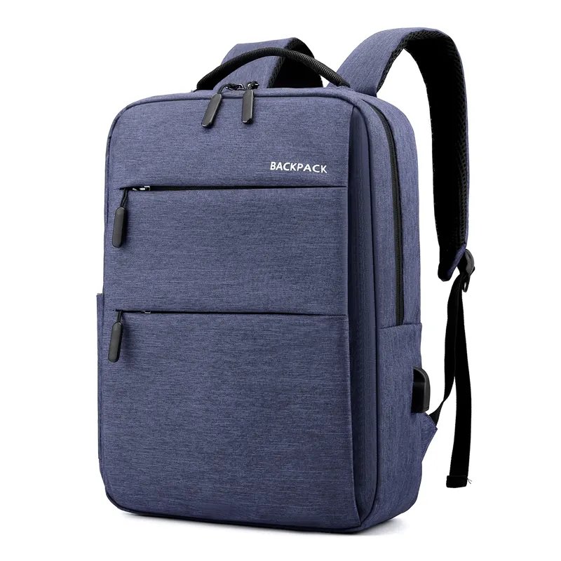 Hot sell waterproof nylon laptop backpacks school bags unisex anti theft USB laptop backpack