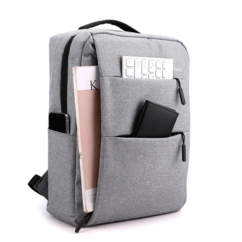 Hot sell waterproof nylon laptop backpacks school bags unisex anti theft USB laptop backpack