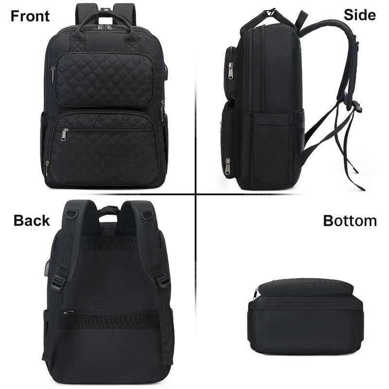 New arrival business travel school laptop college men women bag backpack with usb