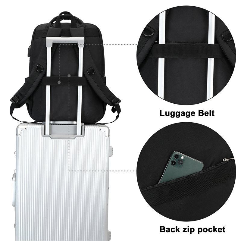 New arrival business travel school laptop college men women bag backpack with usb
