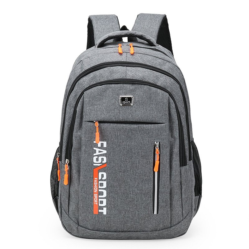 Wholesale Unisex Durable Laptop Backpack with USB Waterproof Computer Bag Zipper Closure for Travel Business or School