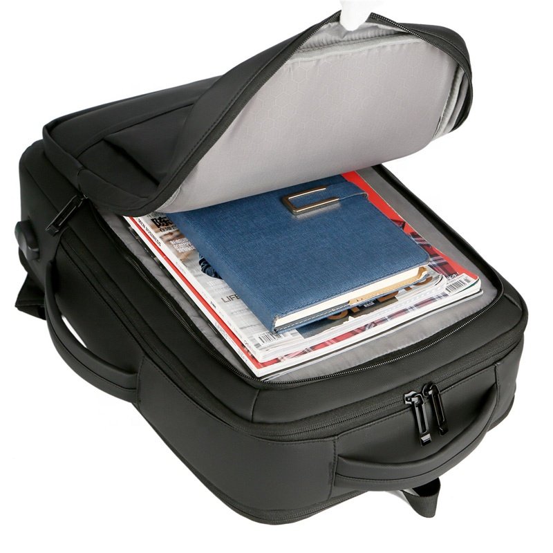 laptop backpack with USB charing business bag