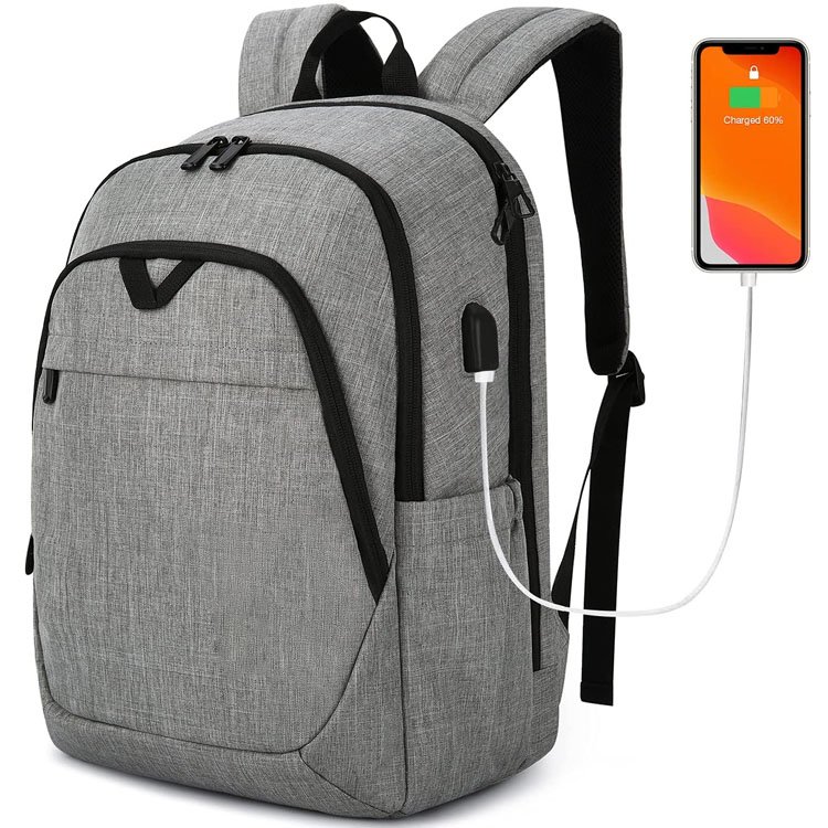 hot sale custom computer notebook bag pink women's laptop backpack for 15.6"laptop