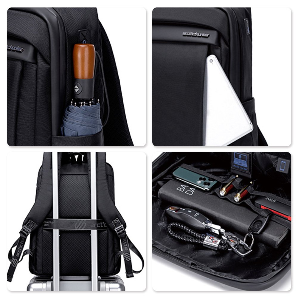 High Quality Multifunction Business Bag Waterproof Laptop Backpack with Custom Logo for Daily Use Travel