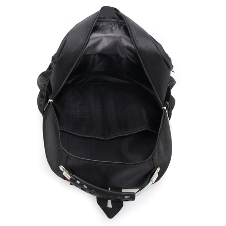 Hot Selling 2024 Fashion Multi Compartment Waterproof Anti Theft Business Black Laptop Backpack