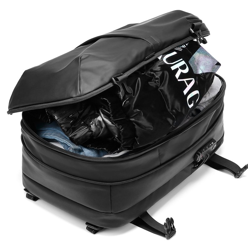 China supplier customize Vacuum travel bag compression Expandable waterproof bagpack back pack travel laptop bag backpacks