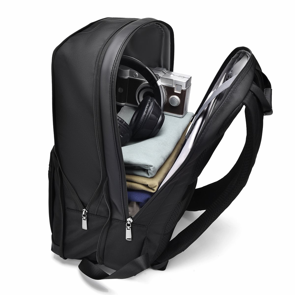 Waterproof Anti-Theft Laptop Backpack Business Men's Daily Work Expandable Pocket Mochilas