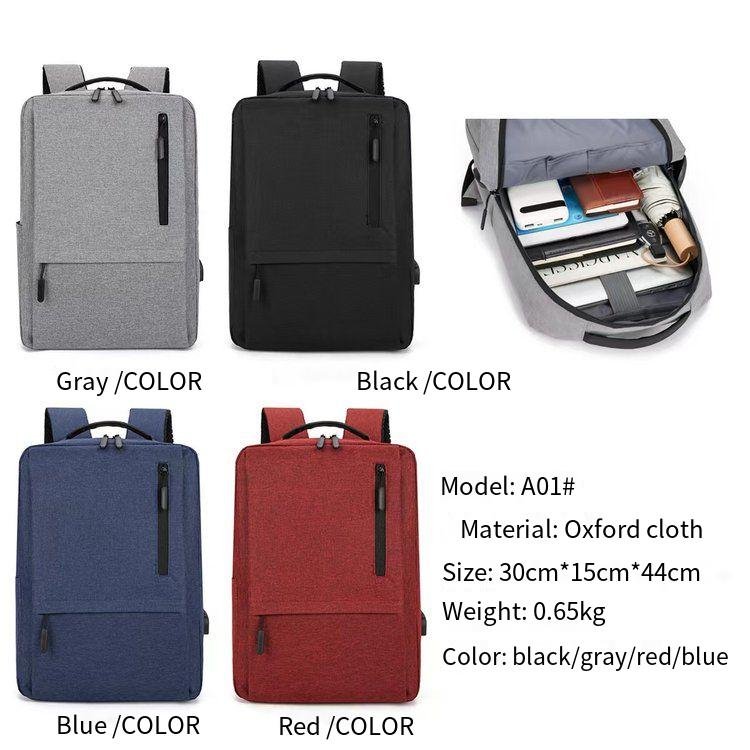 Big Capacity Laptop Bag Backpack With USB Charging Business Backpack Big Capacity Customized Logo Laptop Bag for Daily Use