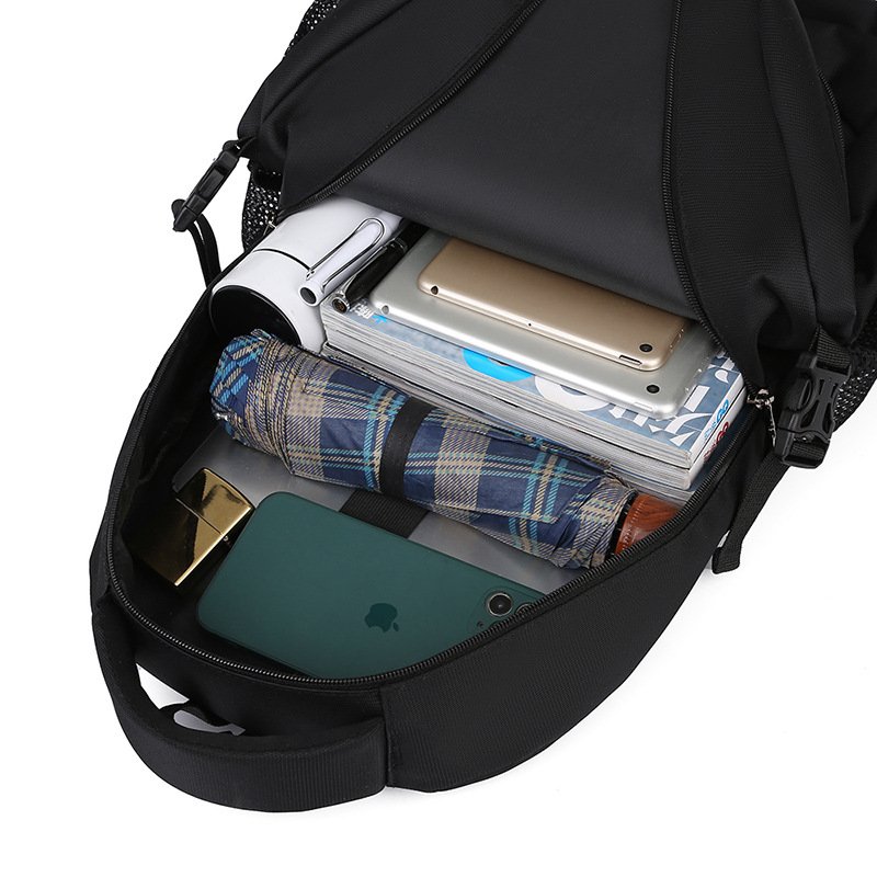 10PCS custom logo print Outdoor Sport Waterproof travel mens mochilas office computer casual sport laptop student backpack