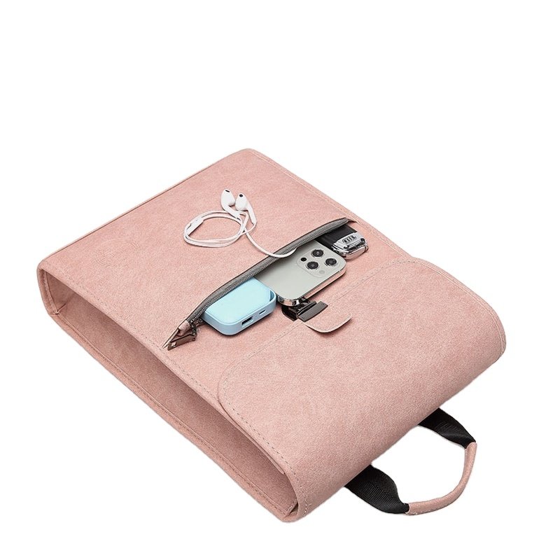 Manufacture in Vietnam Custom leather backpack large capacity multi functional slim leather luxury backpack for travel