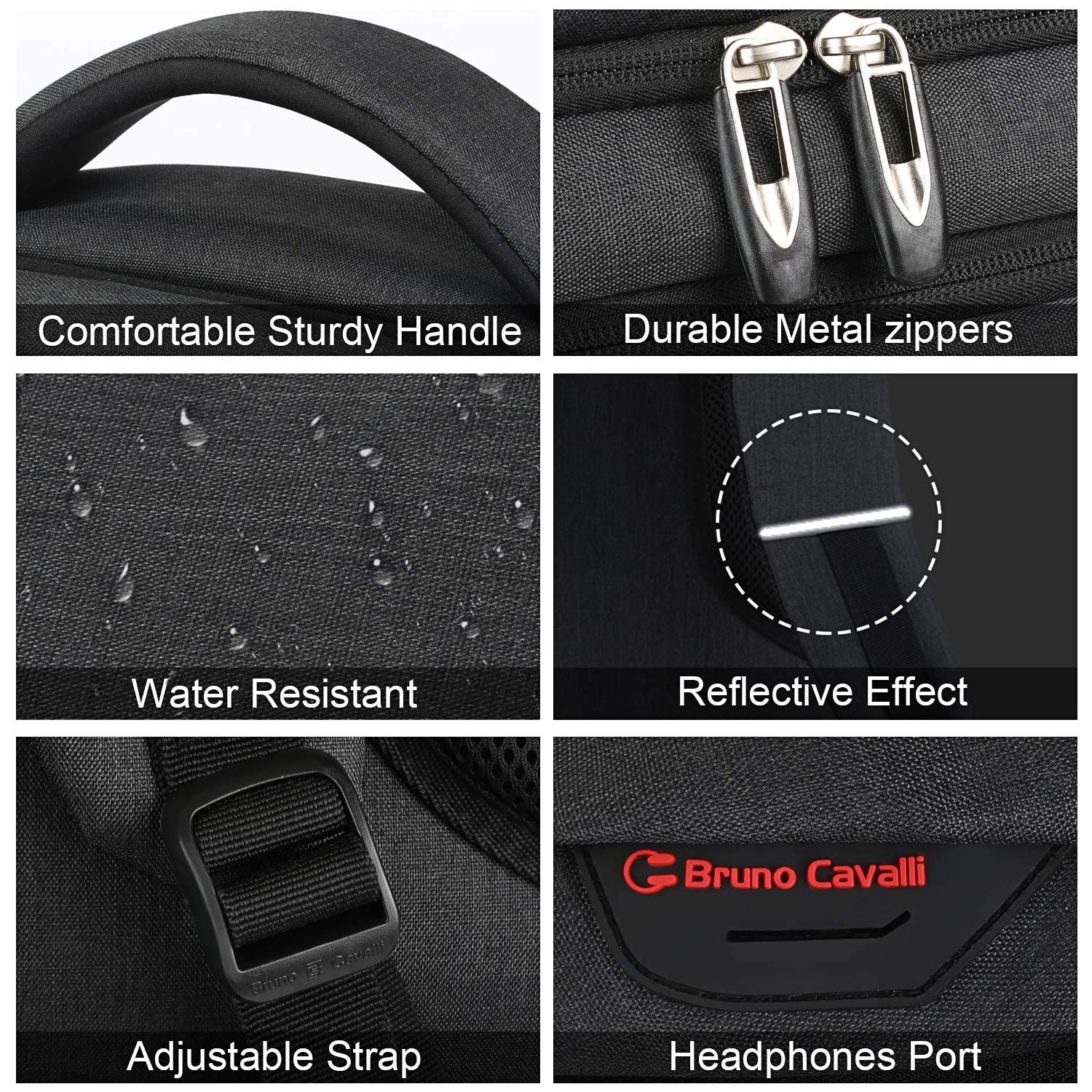 Customized new designer men's durable travel waterproof polyester USD business leisure sports laptop backpack