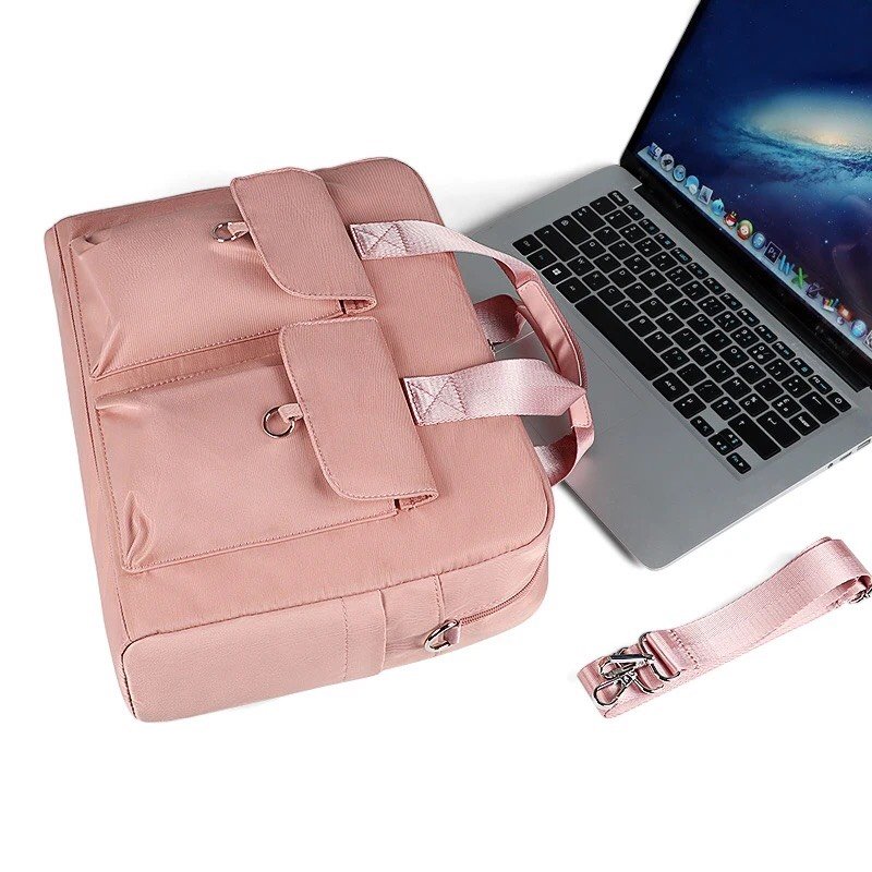 Vietnam factory directly luxury women's computer bag 15.6 inch laptop case waterproof hard case for macbook laptop