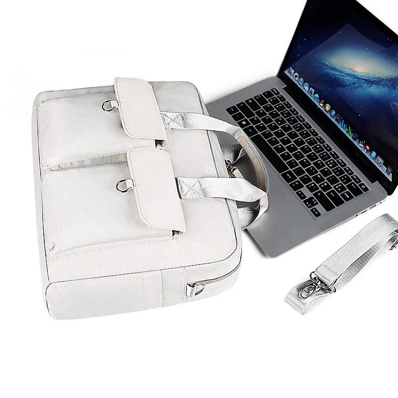 Vietnam factory directly luxury women's computer bag 15.6 inch laptop case waterproof hard case for macbook laptop