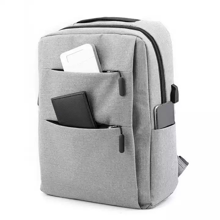 Travel laptop backpack sac au dos Hot selling 3 compartment set student laptop bag backpack