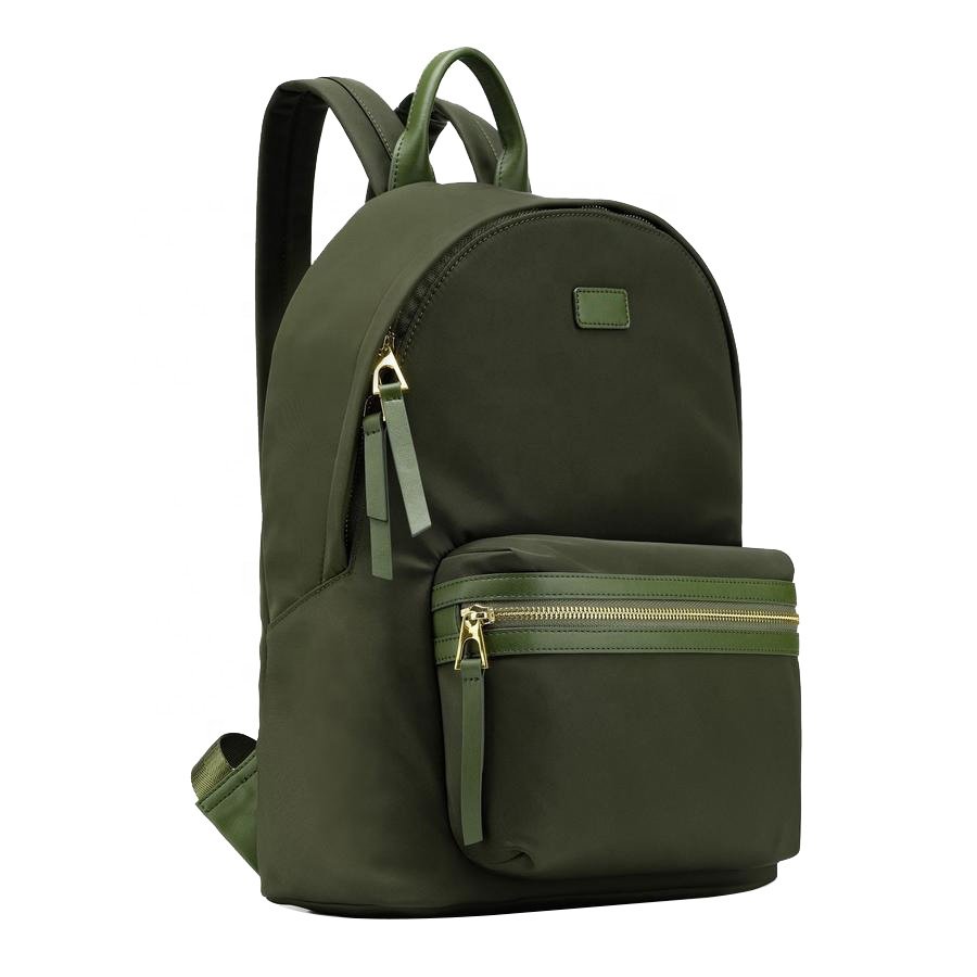 Custom Logo High Quality Nylon Waterproof Casual Womens Backpacks Luxury Business Travel School Laptop Backpacks