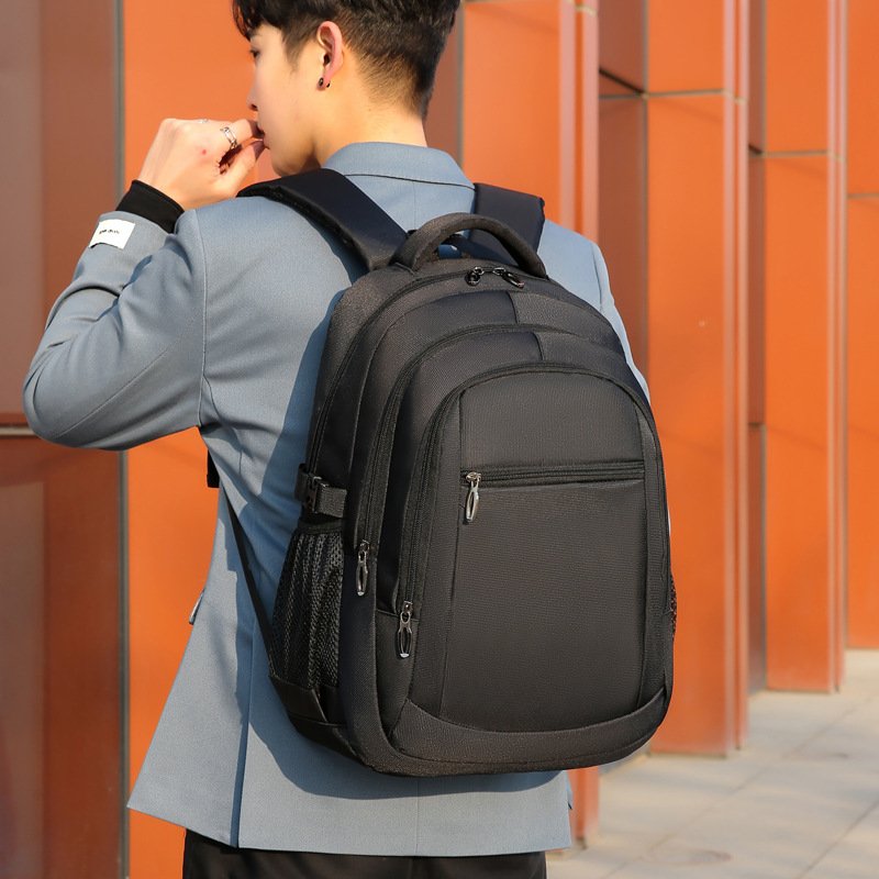 Wholesale Waterproof Oxford Large Capacity Travel Business Backpack Men 15.6 inches Laptop Backpack