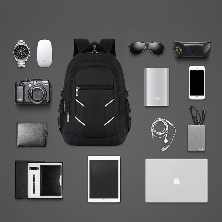 Wholesale Waterproof Oxford Large Capacity Travel Business Backpack Men 15.6 inches Laptop Backpack