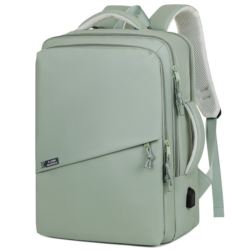 New fashionable unisex custom logo school bag contracted laptop backpack with USB charging travel waterproof business backpacks